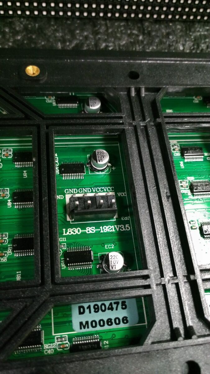 L830-8S-1921V3.5 JXS-P4-2018G 64x32 LED Matrix Portal Lot of L830-8S-1921V3.5 JXS-P4-2018G 64x32 LED Matrix Portal Lot of