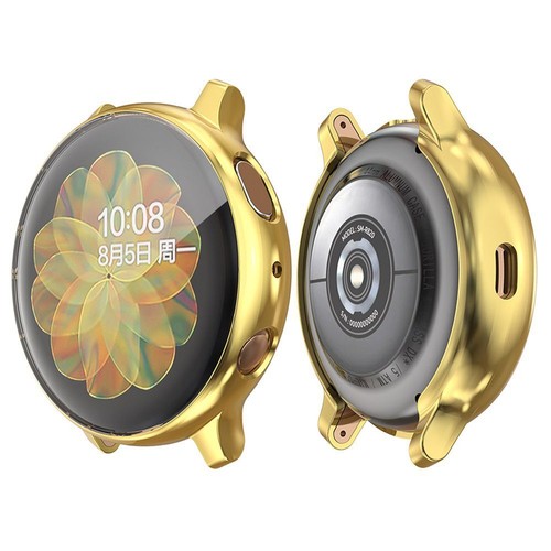 For Samsung Galaxy Watch Active 2 Screen Protector Electroplate TPU Watch Case - Zdjęcie 5 z 30