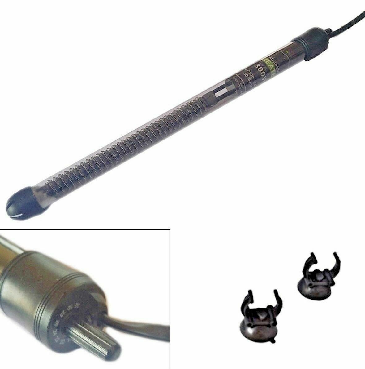 RISCALDATORE TERMOSTATO PER DA ACQUARIO REGOLATORE TEMPERATURA 300 WATT