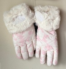 NWOT The North Face Kids Mossbud Swirl Gloves Light Pink/White Sz M: Last photo