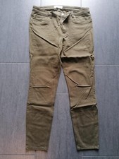 Jeans Damen, farbige Hose, khaki, L.O.G.G., Gr. ca. M, Bundweite 82 cm