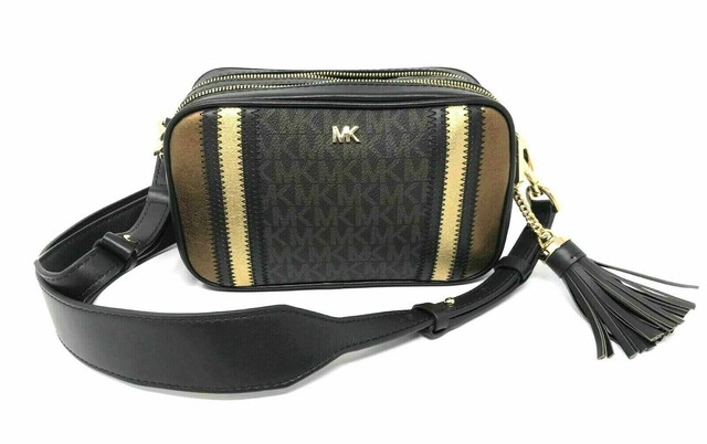 michael kors tri color camera bag