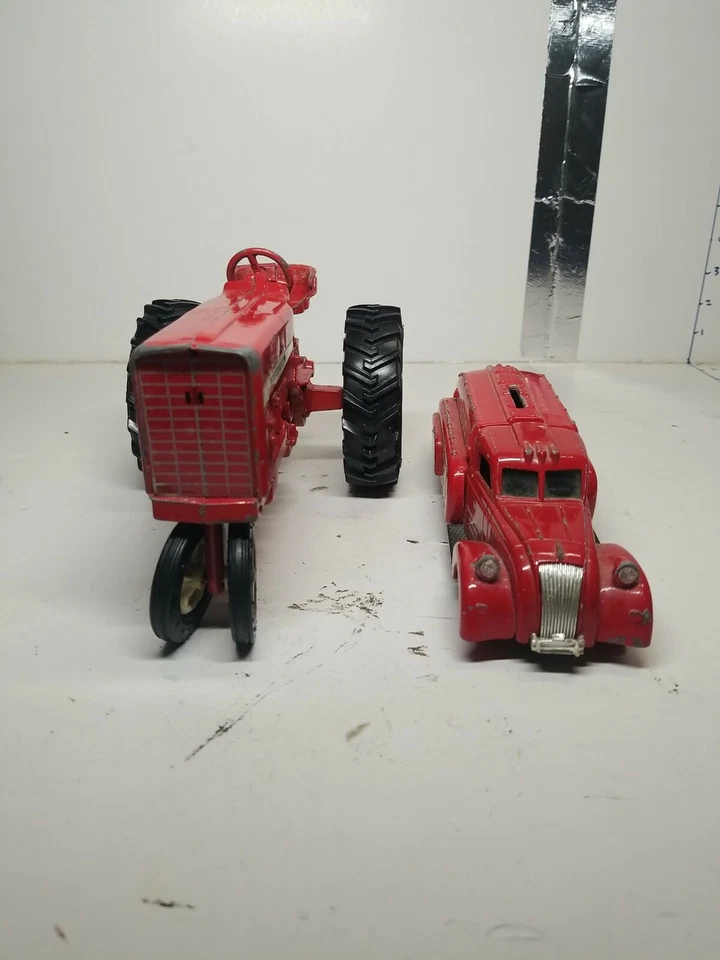 Juguetes de metal fundido a presión Ertl de colección, tractor internacional y Dodge Airflow Esso 39 Foto 4 de 4