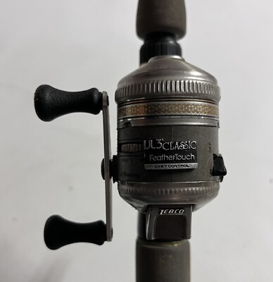 Vintage Zebco UL3 Classic FeatherTouch Reel and Travel Vintage Zebco UL3 Classic FeatherTouch Reel and Travel