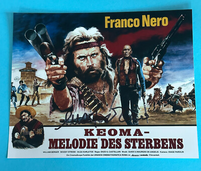 Enzo G. Castellari  - signed, original Autogramm !!!