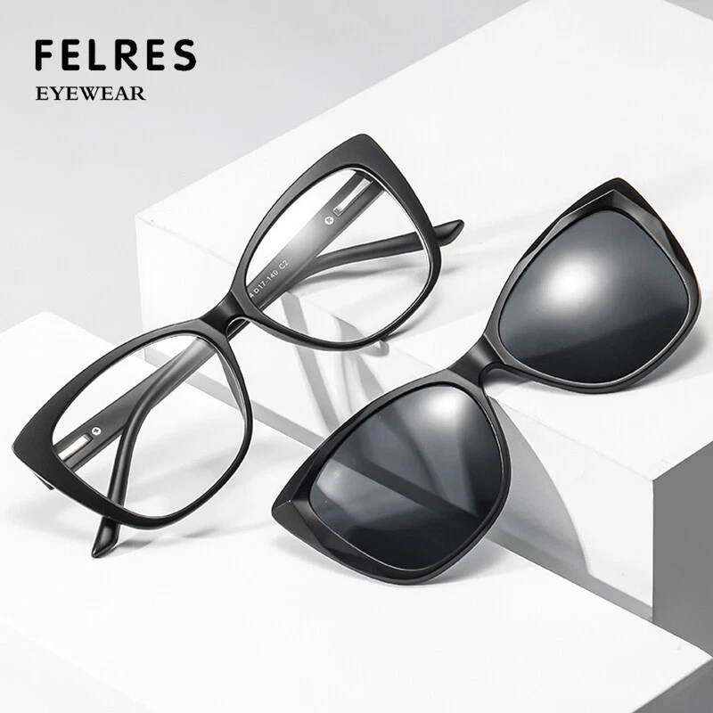 Glasses and sunglasses 2 in 1 sales