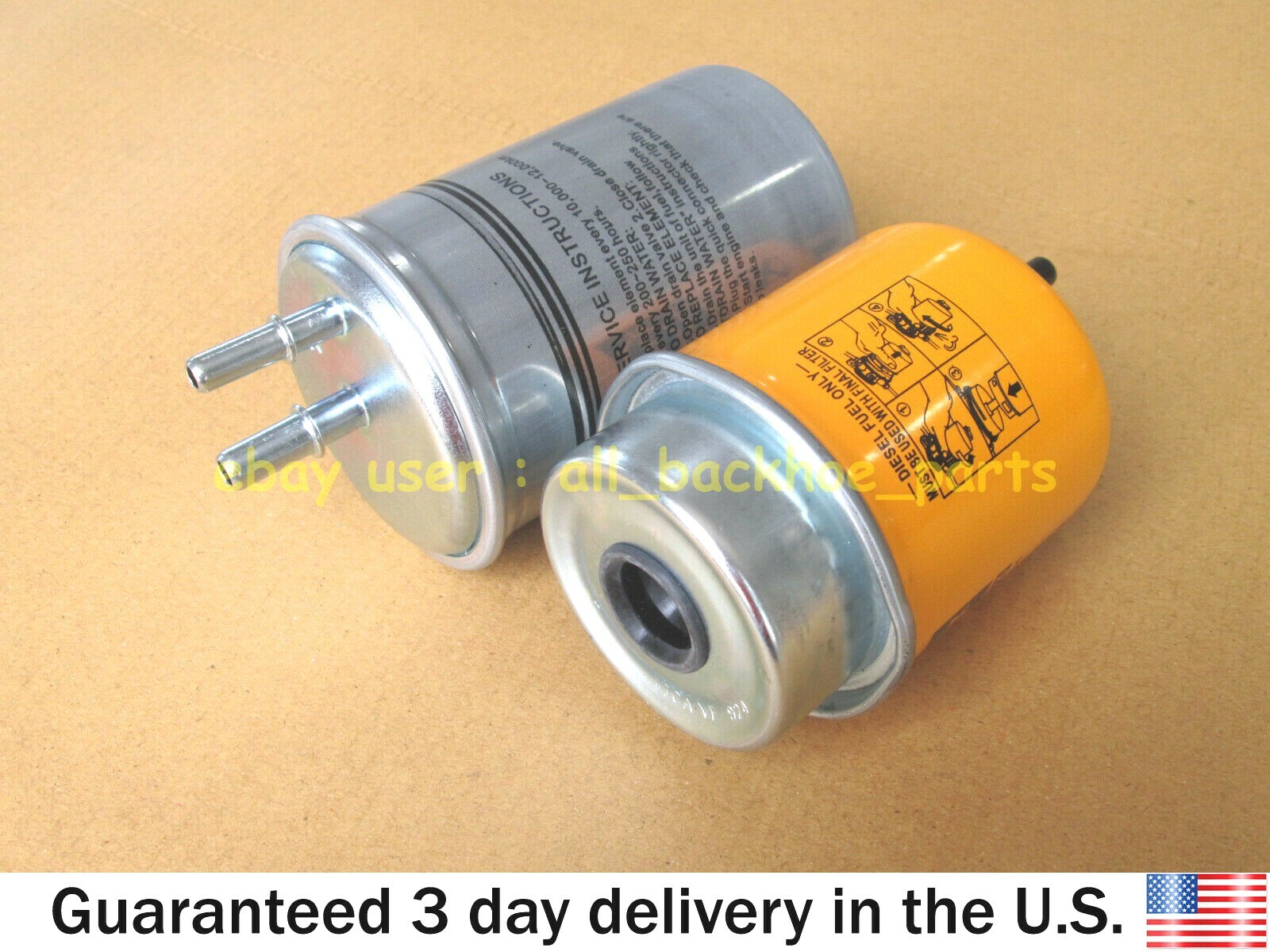 JCB BACKHOEFUEL FILTER KIT, PRIMARY & SECONDARY (32/925694 320/07155 320/07394) eBay