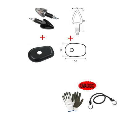 Für Kawasaki Ninja 750 Zx 7R 2 Blinker+4 Blutplättchen Motorrad A Glühbirne 21