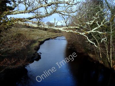 Foto 12x8 Eske River von Miss Jennys Brücke Winterhill Blick nach Norden - WE C2010