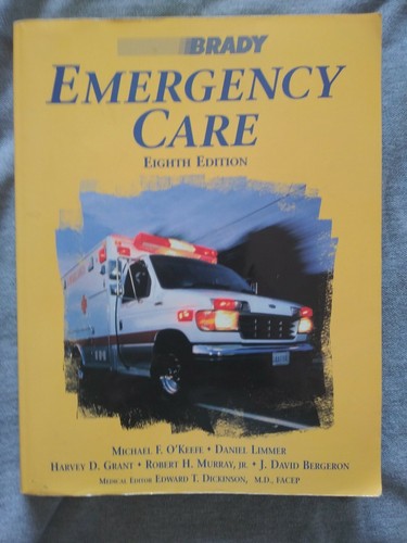 1998 EMERGENCY CARE (BRADY) EIGHT EDITION Soft Cover TEXT BOOK - 第 2/7 張圖片