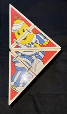 Bananas in Pajamas Tomy 1995 Picture Play Block puzzle TG1
