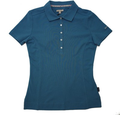 BARBOUR DAMEN THREAD POLO IN BLAU
