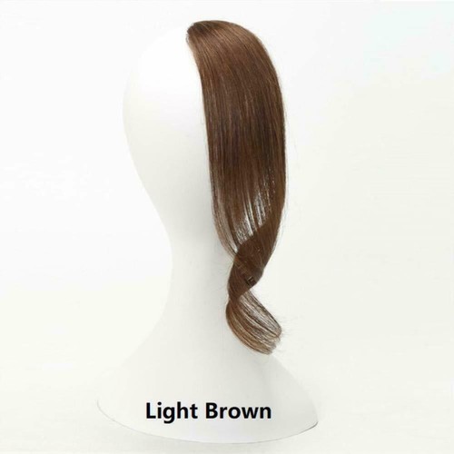 Clip in Wave Side Bangs Extensions 100% Human Hair Natural Fringe Hairpieces New - Picture 14 of 14
