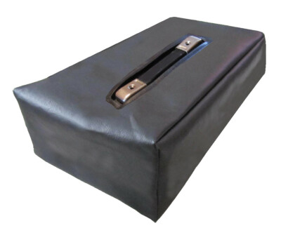 Egnater Single Rack Case - Black, Water Resistant Vinyl Cover w/Piping (egna007)