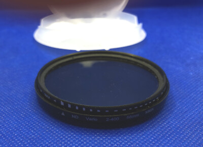 HAMA 58MM GREY FILTER VARIO ND2-400 +1 TO +8 STOP
