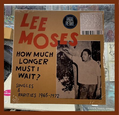 Lee Moses   How Much Longer Must I Wait? LP On Red Vinyl Southern Funk/Soul