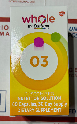 Whole By Centrum 03 60 Capsules Supplement Vitamin C D Zinc Hyaluronic Acid