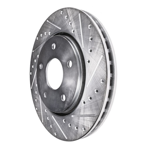 Front Drilled Rotors Brake Pads for Town Country Grand Caravan w/ Single Piston - Picture 8 of 9