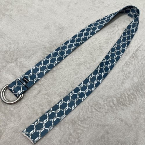 Croakies Maritim Gürtel blau Seil Allover Print Küste Segeln Ozean Strand 40" - Bild 4 von 6