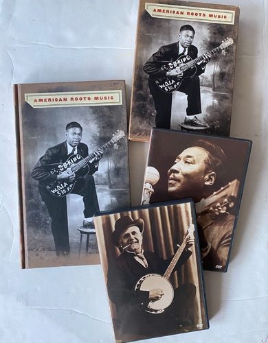 AMERICAN ROOTS MUSIC 4 CD + DVD Box Set Kris Kristofferson Mahalia Jackson Dylan