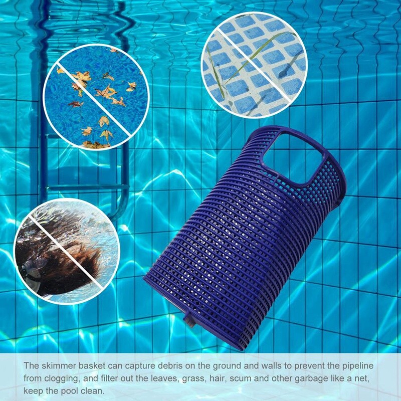 Pool Skimmerkorb 14cm - Ersatz Filterkorb Für Schwimmbad Reinigung