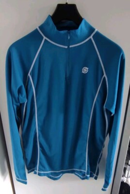 Surfanic Langarmshirt mit Zipper, Gr: L, für Sport, besondere Eigenschaften