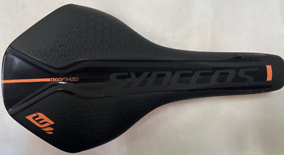 NEW SYNCROS FL2.0 BLK CR-MO RAIL ERGOPTIMIZED SADDLE(ORANGE BASE)