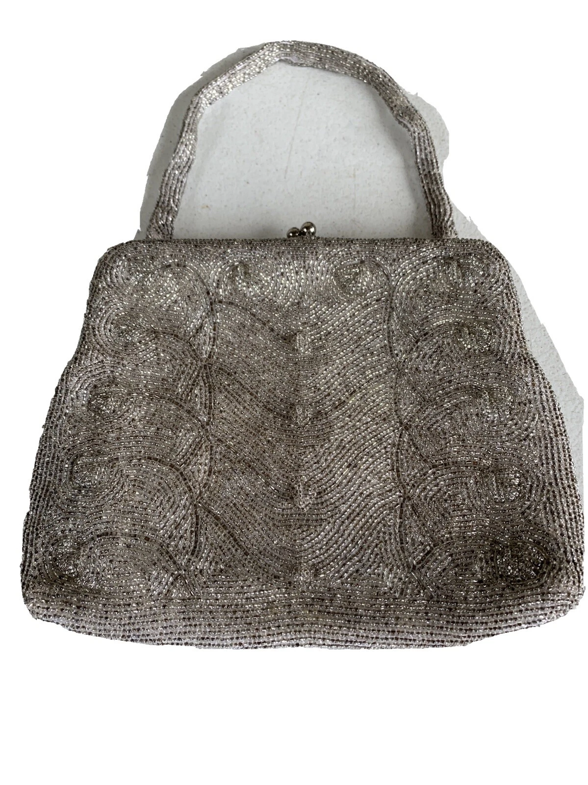 Cocktail 100% silk Material Vintage Bags, Handbags & Cases