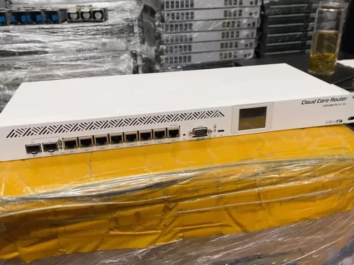 MikroTik CCR1009-7G-1C-1S+  Cloud Core Router - White