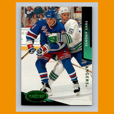 Tony Amonte #132 1993 Parkhurst Emerald Ice New York Rangers Hockey Card NHL NM
