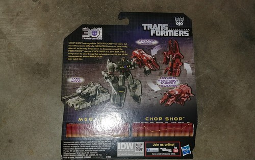 NEU TRANSFORMERS GENERATIONS LEGENDS CLASS MEGATRON & CHOP SHOP MISB - Bild 2 von 2