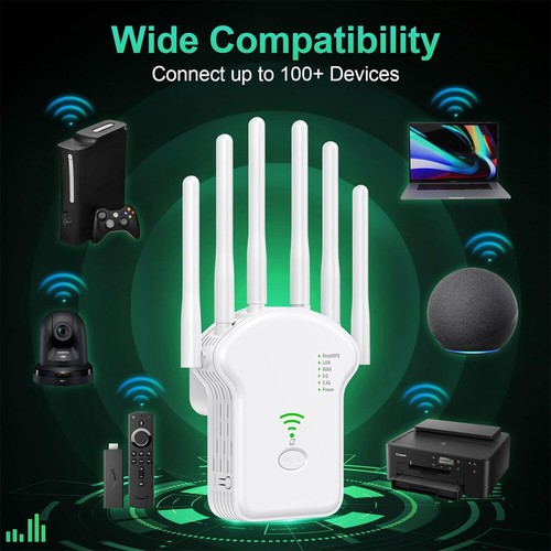 WLAN Repeater Router Range Wifi Verstärker Signal Access Point Booster 1200Mbps - Bild 8 von 65
