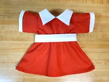 ANNIE MOVIE RED DRESS+BELT AILEEN QUINN DRESS for 16" CPK Cabbage Patch kids 