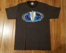 Men's Lg Striped North Shore Hawaii Surfing Tee