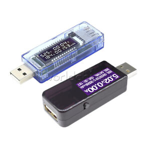LCD Display USB Charger Doctor Current Voltage Detector Voltmeter Ammeter Tester