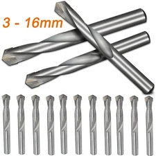 3mm-16mm Solid Carbide Tip TCT Drill Bits Twist Drill Bit for Stainless Steel