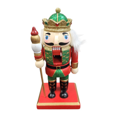 Wooden King Nutcracker Christmas Decor 6.5'' Walgreens 2023