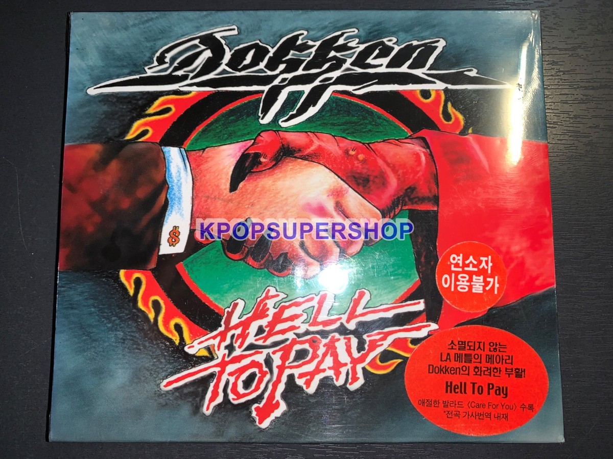 Dokken Album Hell to Pay CD Booklet New Sealed OOP Rare Slipcase