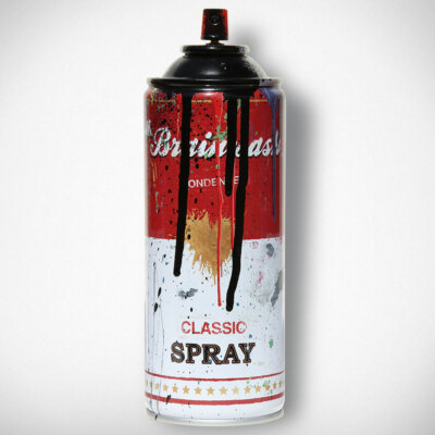 Mr.Brainwash Spray Can ed.700 エディション サイン Mr.Brainwash Spray Can ed.700 エディション サイン Mr