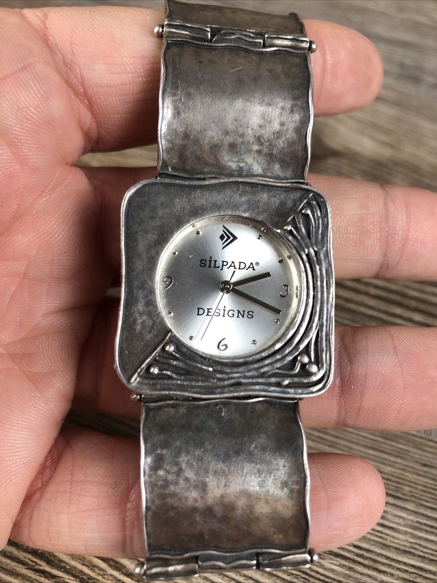 Silpada Designs Sterling Silver 925 Wrist Watch Untested