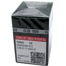 100 Groz-Beckert 135X17 SAN5 VERSION 5.2 Industrial Sewing Machine Needle