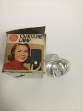 Vintage Rare GE Quartzline Projector Lamp EJL 19 V 80W 1960s-70s