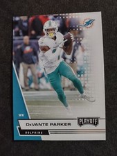 2020 Panini Playoff  DeVante Parker #8  Miami Dolphins Football Card