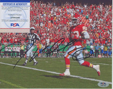 DANTE HALL Signed Auto Photo Picture 8 x 10 PSA DNA COA Kansas City Chiefs