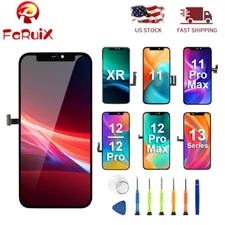  For iPhone XR 11 12 13 PRO MAX MINI LCD Screen Replacemet Touch Digitizer/Tools