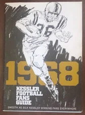 1968 Kessler Football Fans Guide