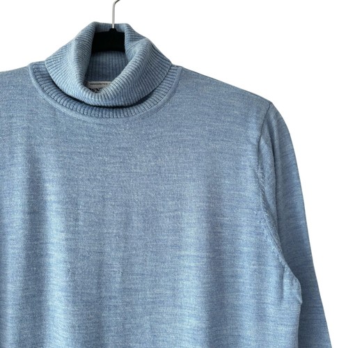 Pendleton Sweater Size L 100% Merino Wool Turtleneck Neutral Classic Warm EUC - 第 2/6 張圖片