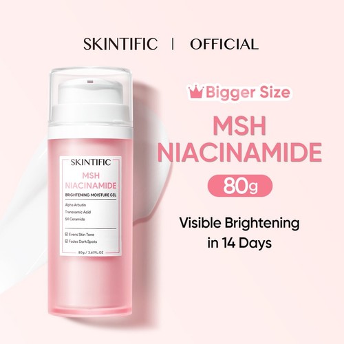 Gel hidratante iluminador de niacinamida SKINTIFIC MSH (80 g) - ENVÍO GRATUITO - Imagen 2 de 6