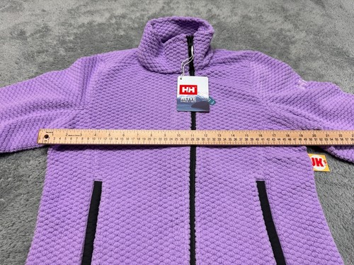 NEW Helly Hansen Jacket Womens Small Purple Lyra Fleece Full Zip Disney Parks - Picture 4 of 10