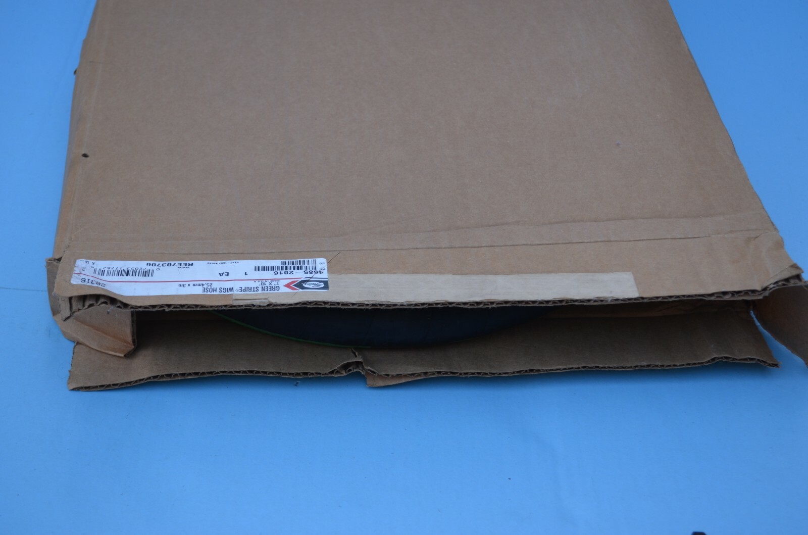 GATES Green Stripe Wigs Hose 1" X 10' 28316 NEW IN BoxBox has been